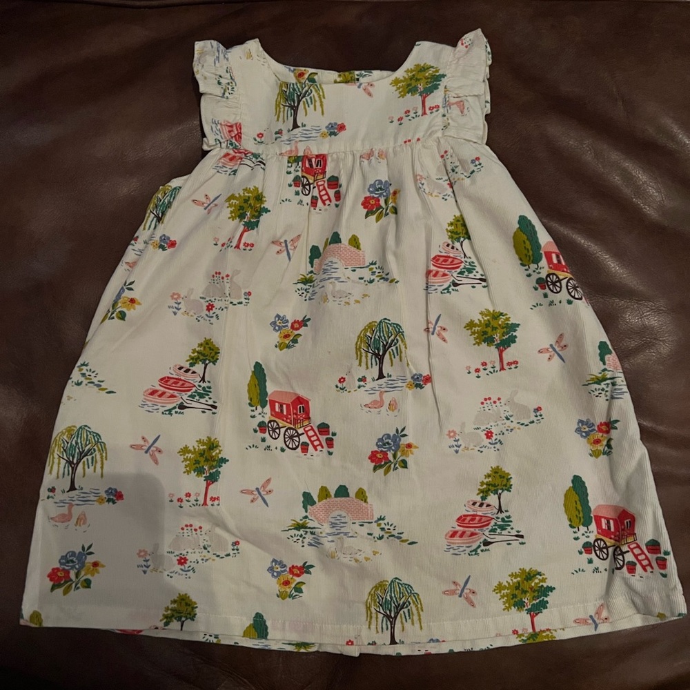 Baby Boden Corduroy Dress